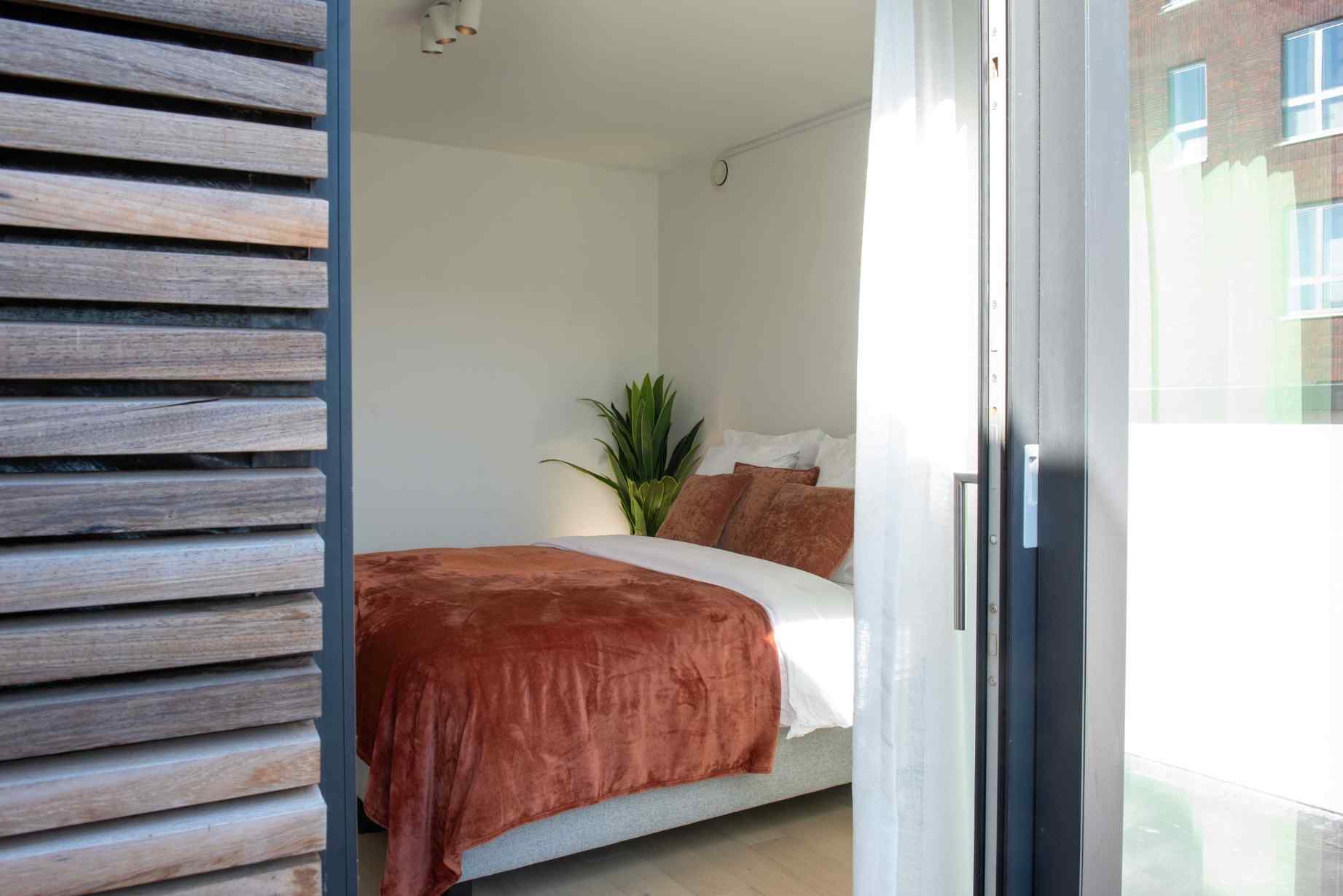 Chambre adulte maison écoquartier coronmeuse