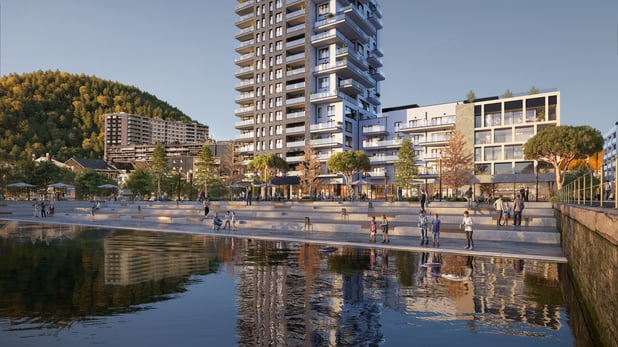 Le Belvédère de la Marina : une nouvelle manière d’habiter Liège, au cœur de l’écoquartier Rives Ardentes