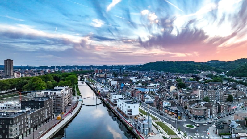 Vue panoramique écoquartier Rives Ardentes 