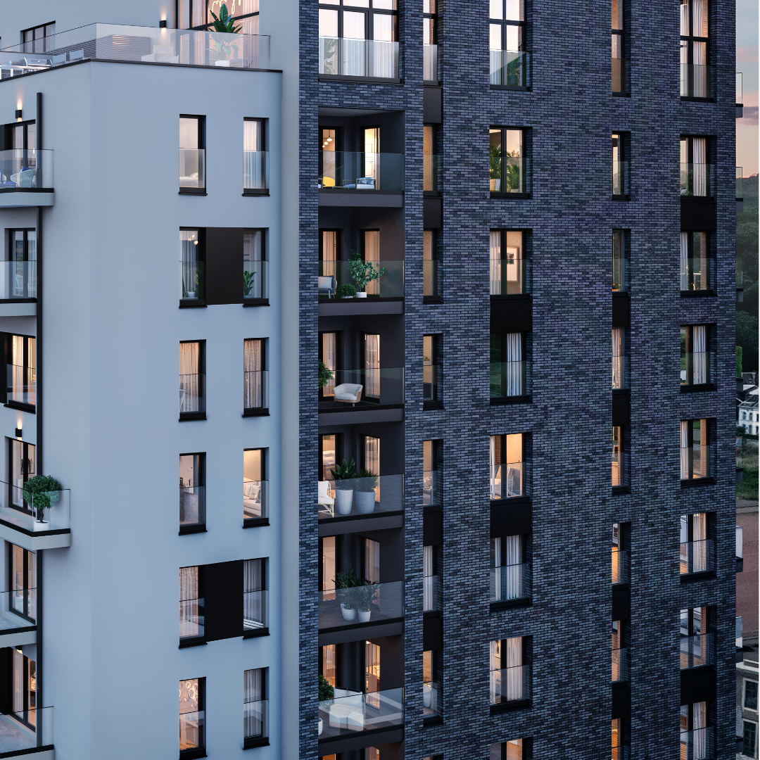 Vue terrasse et intérieur Belvédère de la Marina