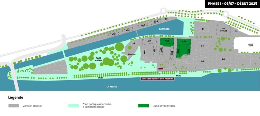 plan schématique accessibilité écoquartier